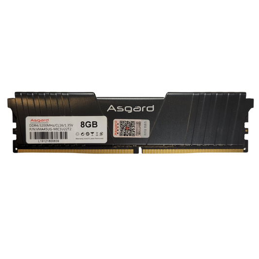 Asgard 8GB DDR4 3200MHz RAM (1x8GB)