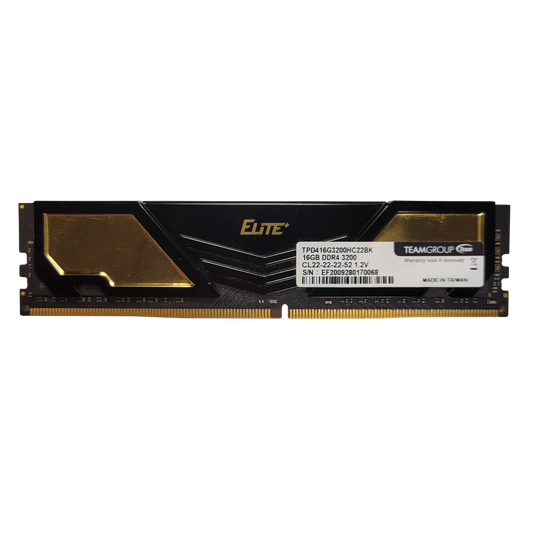 TeamGroup Elite+ 16GB DDR4 3200MHz RAM (1x16GB)